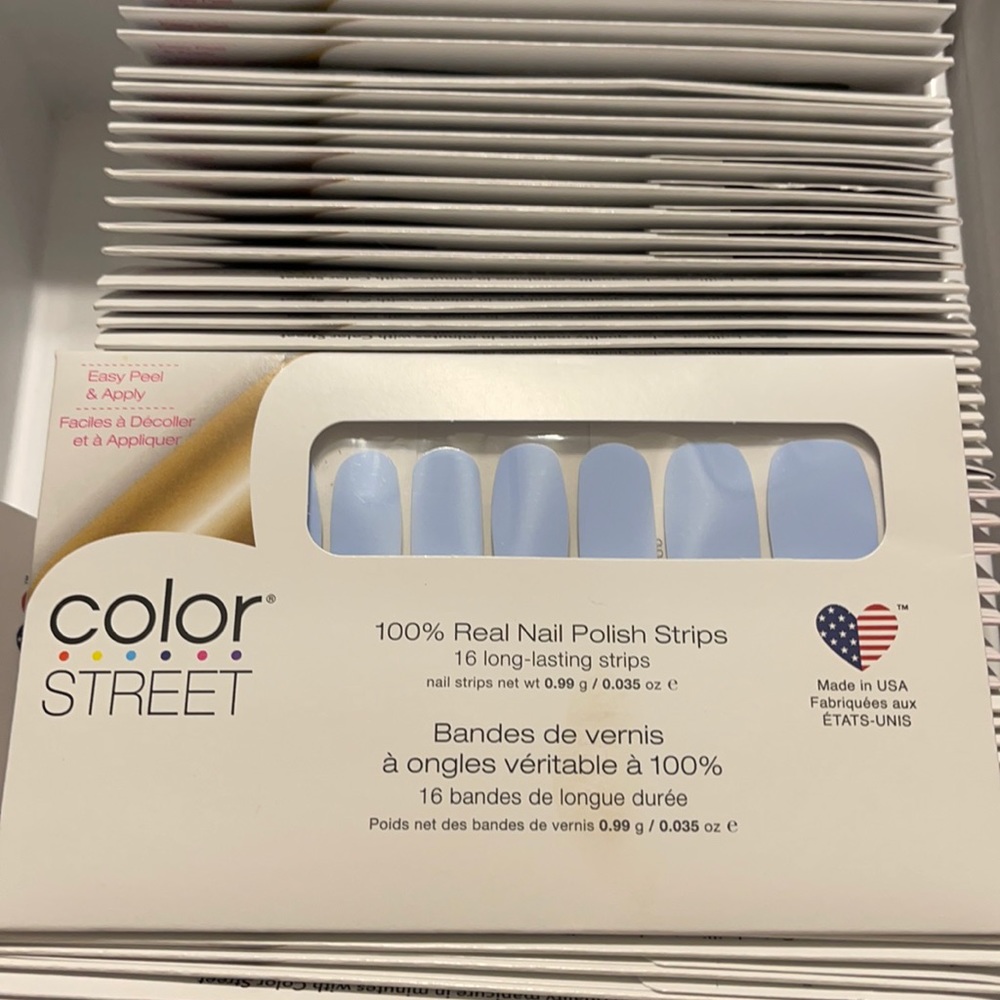 Color Street Aspen Sky Dry Polish + Bonus
